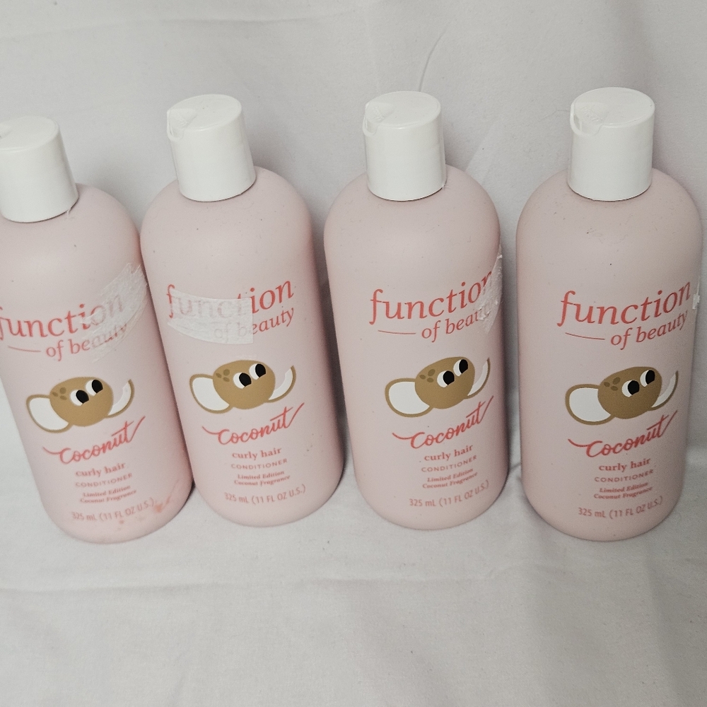 Function Of Beauty‎ Coconut Curly Hair Conditioner Bundle